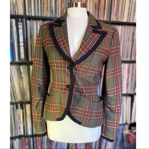 L.A.M.B. Plaid Blazer